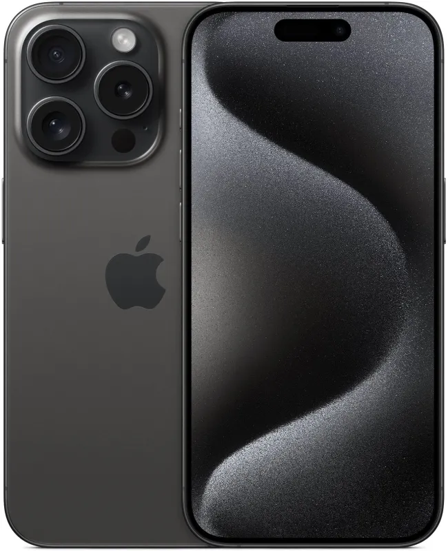 iPhone 15 Pro 128 ГБ "Титановый черный" (без RuStore)