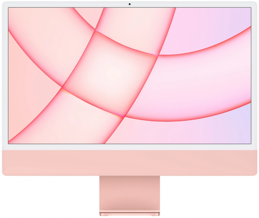Apple iMac 24" Retina 4,5K, M1 (8C CPU, 8C GPU), 8 ГБ, 256 ГБ SSD, розовый