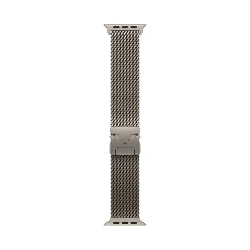 Apple Watch Ultra 3 GPS + Cellular, 49 мм, корпус из титана, ремешок Milanese цвета «Натуральный титан»