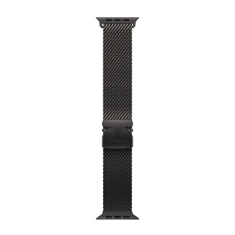 Apple Watch Ultra 2 GPS + Cellular, 49 мм, корпус из черного титана, ремешок Milanese черного цвета