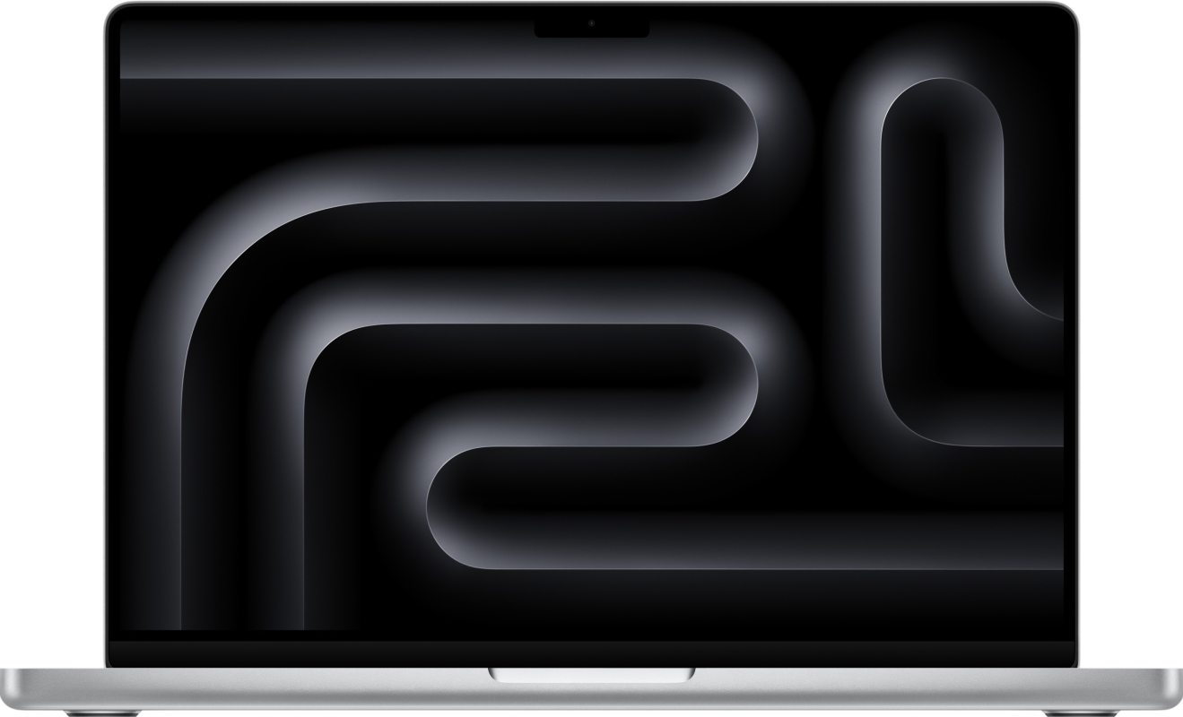 Apple MacBook Pro 14" (M5 10C CPU, 10C GPU, 2025) 16 Гб, 512 Гб SSD, Серебристый, MDE44