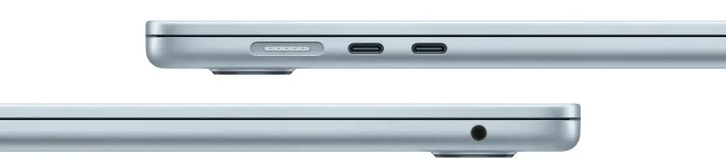 Apple MacBook Air 15" (M5 10C CPU, 10C GPU, 2026) 16 ГБ, 512 ГБ SSD, Небесно-голубой, MDVQ4