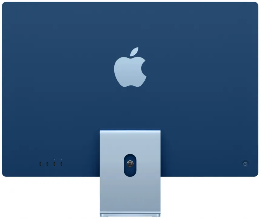 Apple iMac 24" Retina 4,5K, M1 (8C CPU, 8C GPU), 8 ГБ, 256 ГБ SSD, синий