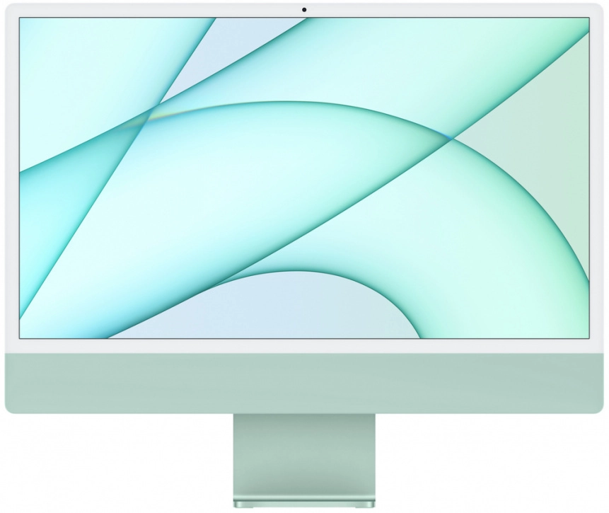 Apple iMac 24" Retina 4,5K, M1 (8C CPU, 8C GPU), 8 ГБ, 256 ГБ SSD, зеленый