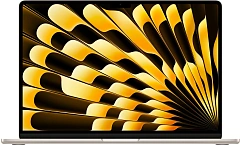 Apple MacBook Air 13" (M3 8C CPU, 8C GPU, 2024) 8 ГБ, 256 ГБ SSD, "Сияющая звезда", MRXT3
