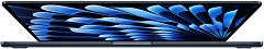Apple MacBook Air 15" (M3 8C CPU, 10C GPU, 2024) 8 ГБ, 256 ГБ SSD, "Темная ночь", MRYU3