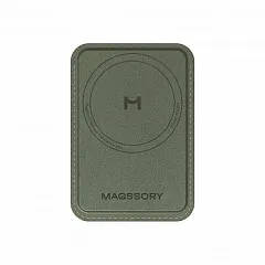 Кардхолдер Magssory Duo Magnetic Kickstand Wallet, с MagSafe, ACL011, Хаки
