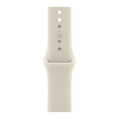 Apple Watch Series 12, 46 мм, Ceramic, корпус жемчужно-белого цвета, спортивный ремешок песочного цвета