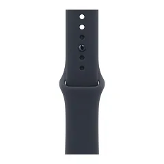 Apple Watch Series 12, 46 мм, Ceramic, корпус цвета «Ночной синий», спортивный ремешок тёмно-синего цвета