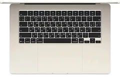 Apple MacBook Air 13" (M3 8C CPU, 8C GPU, 2024) 8 ГБ, 256 ГБ SSD, "Сияющая звезда", MRXT3
